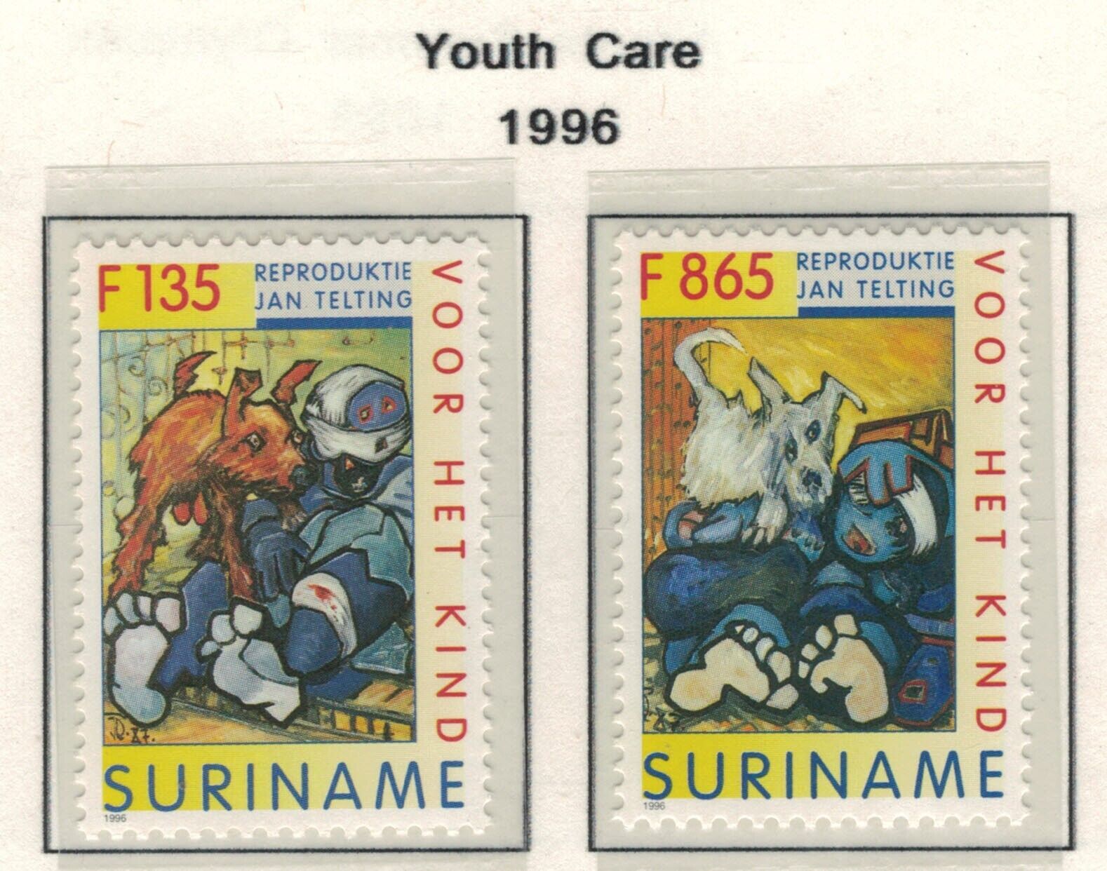 Surinam 1063 - 1064 In Mnh Condition